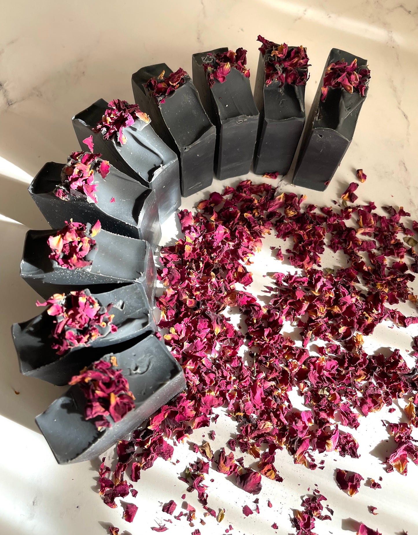 Activated Charcoal & Tea Tree & Rose Soap