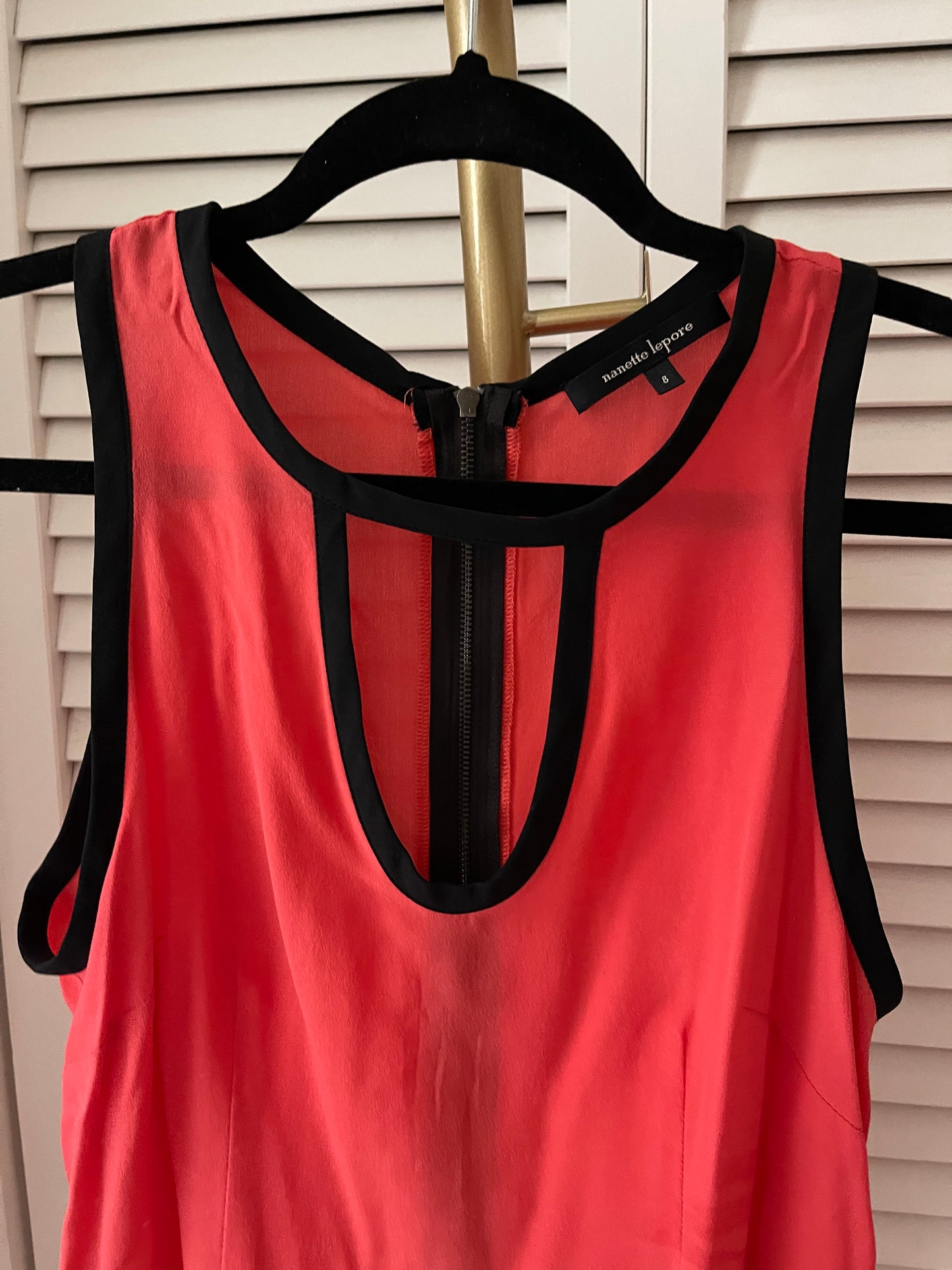 Nanette Lepore Silk Top Size 8
