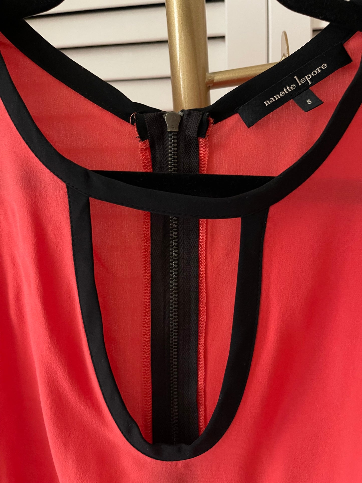 Nanette Lepore Silk Top Size 8