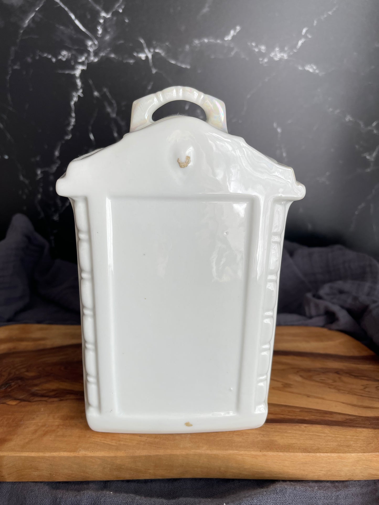 Vintage 30’s Mepoco Ware Lusterware Coffee Jar