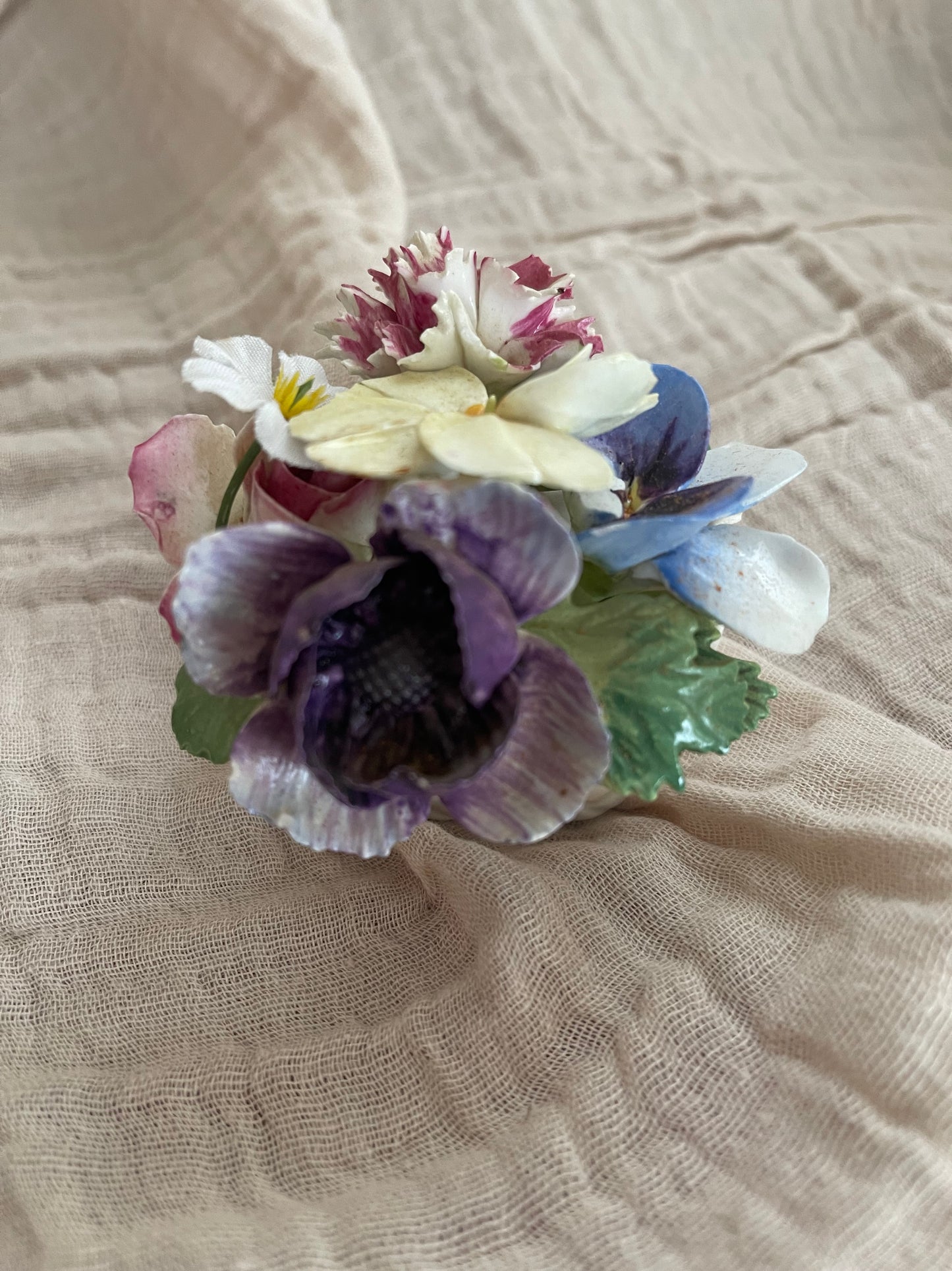 Vintage Crown fine china flowers