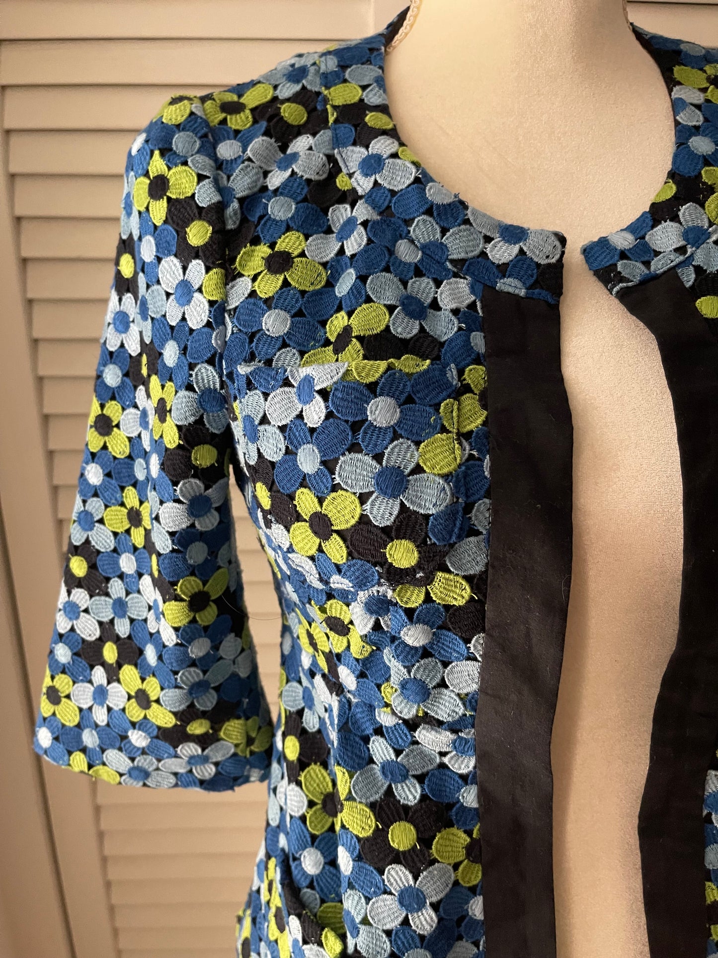 Nanette Lepore Flower Blazer