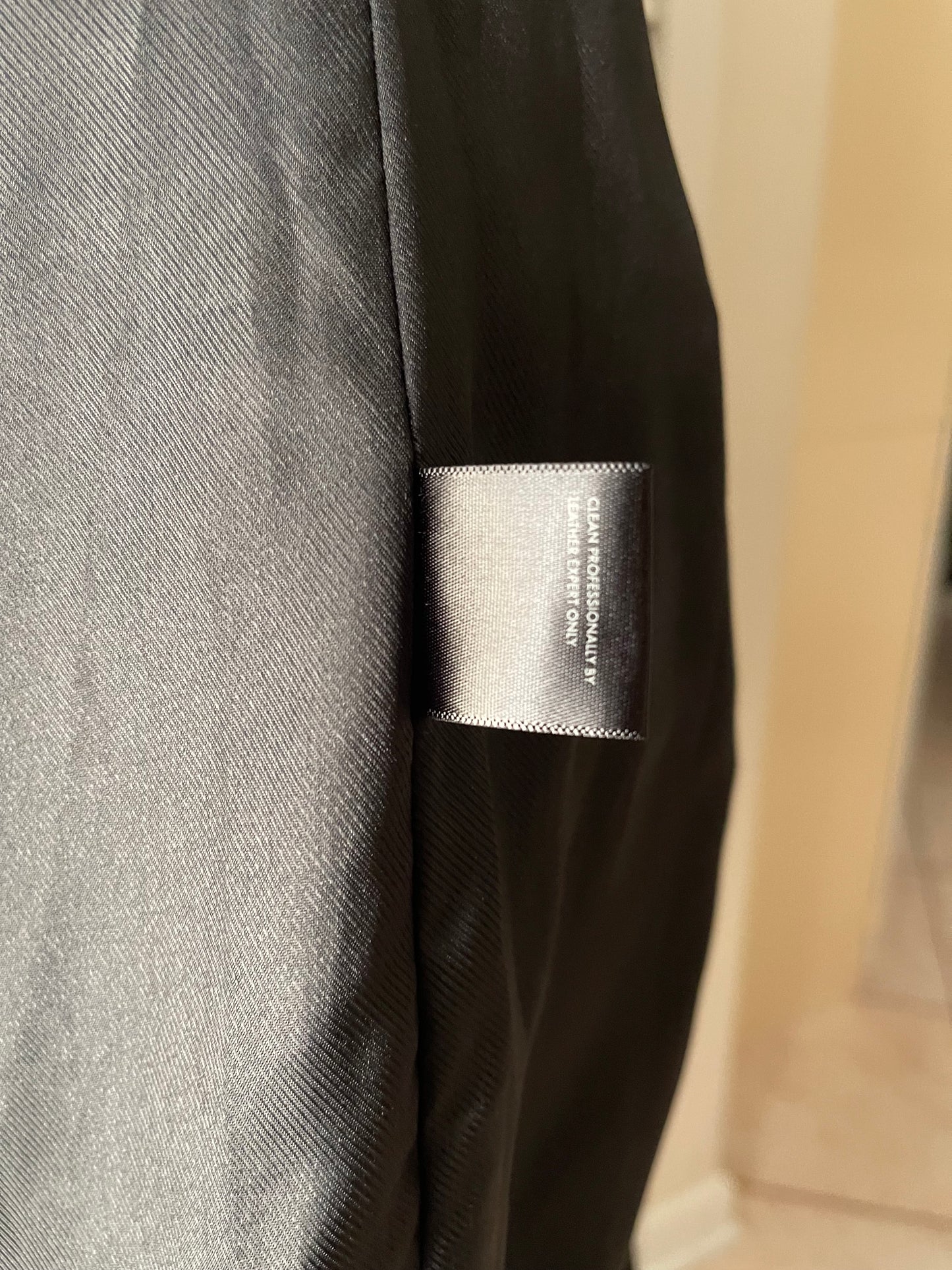 Mirage Leather Trench Coat Size XS