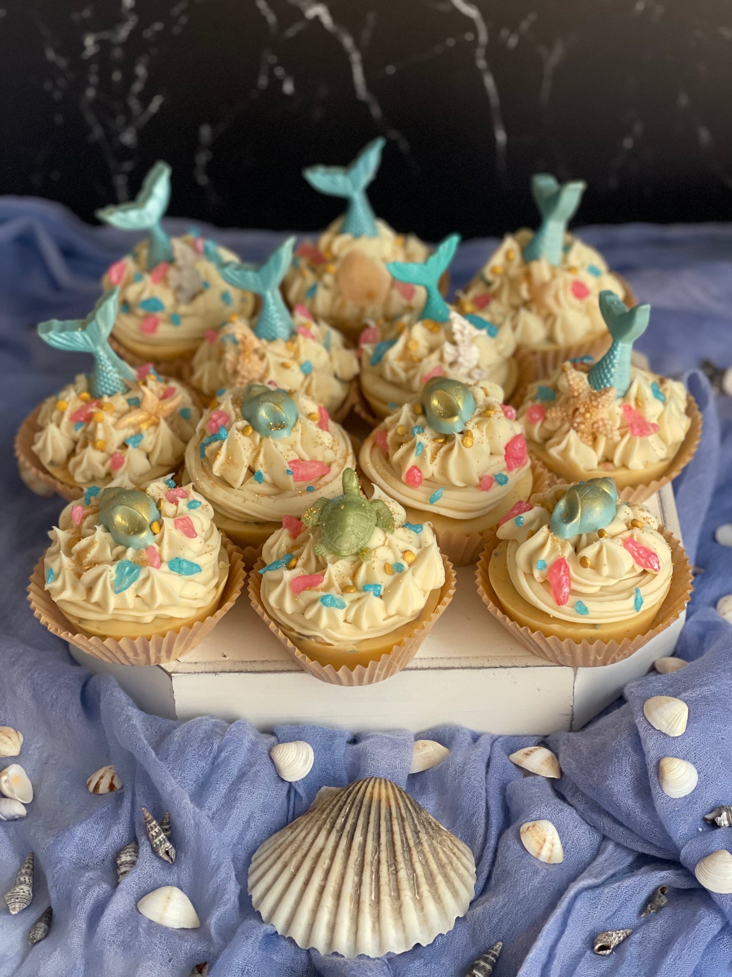 Mermaid Cupcake Soap