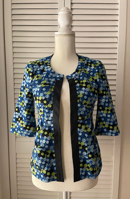 Nanette Lepore Flower Blazer