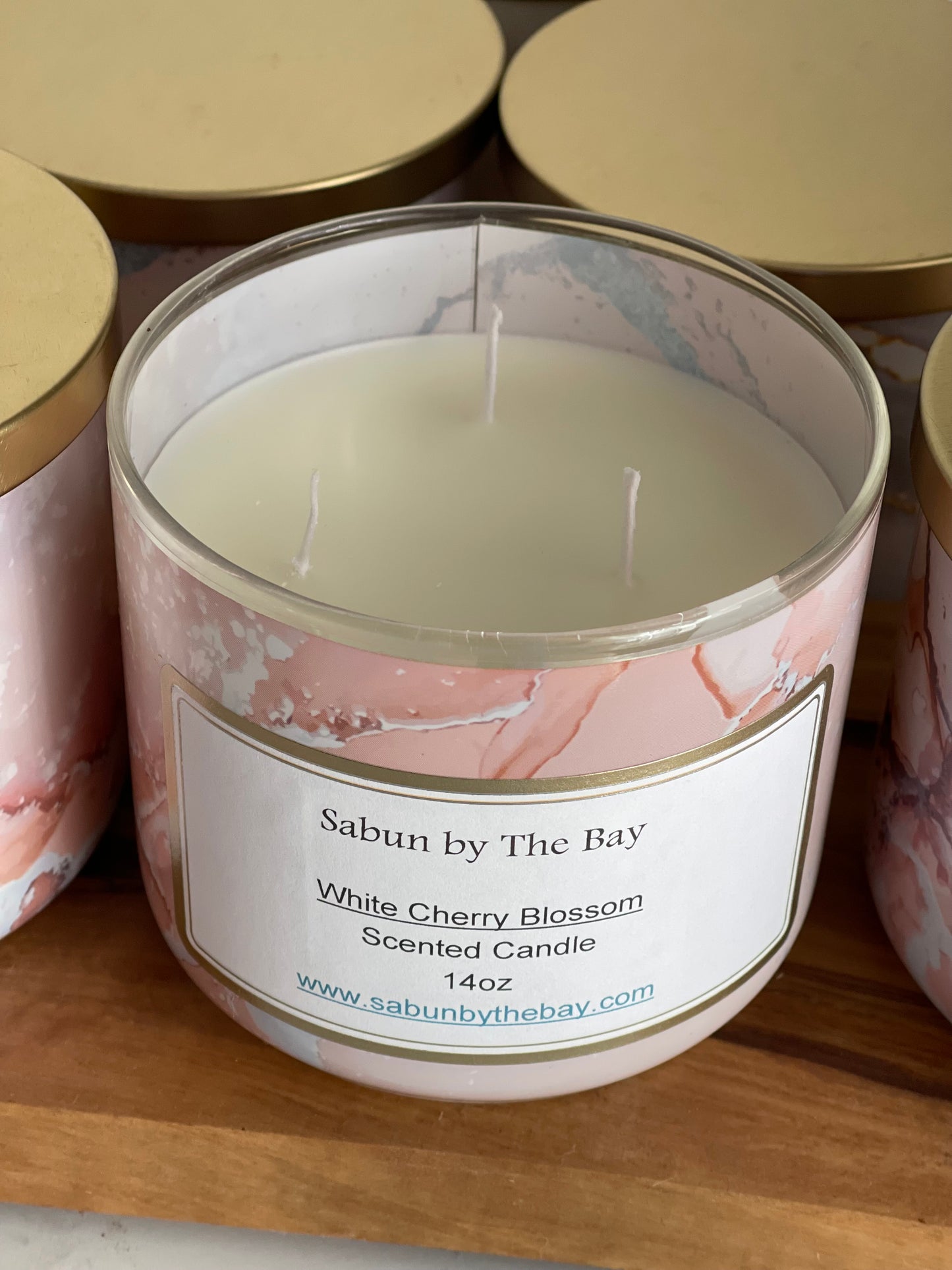 White Cherry Blossom 14oz Candle