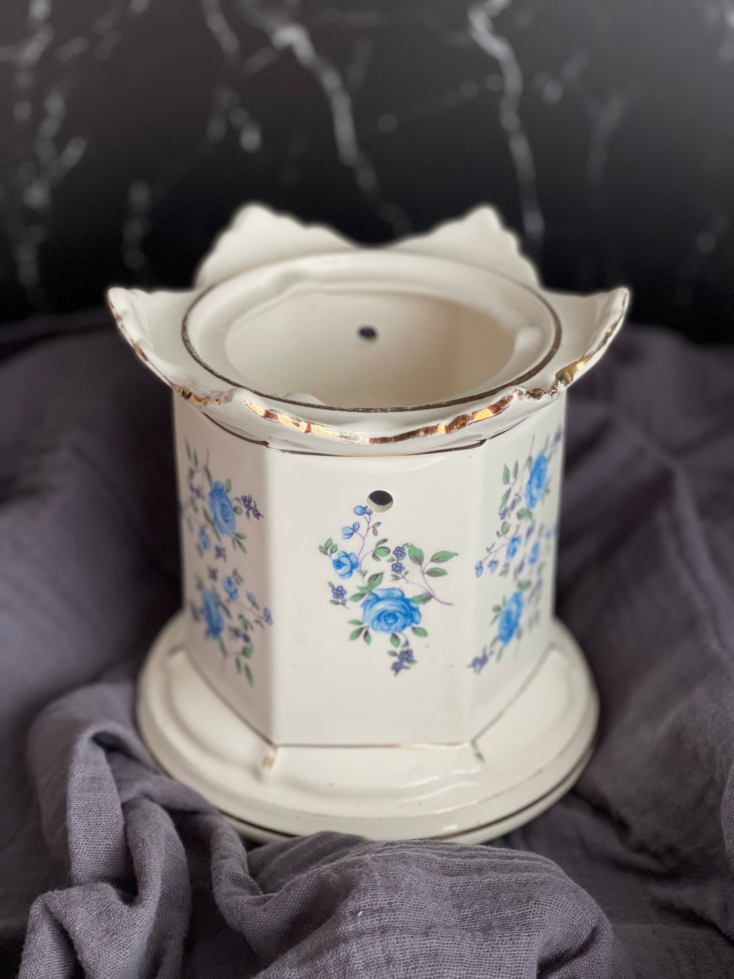 Blue Rose Teapot Warmer