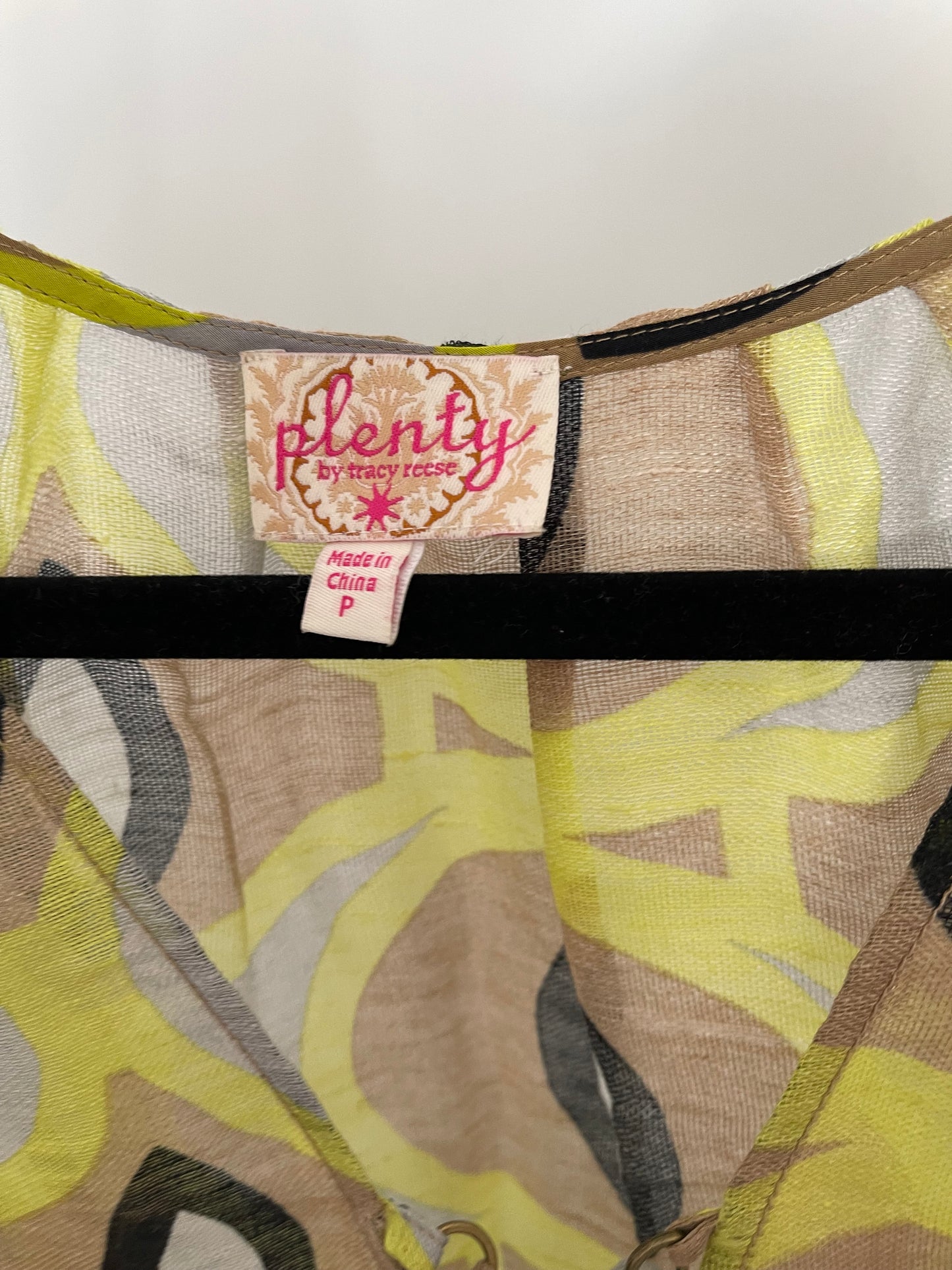 NWT Plenty by Tracy Reese Summer Breezy Dress Size S