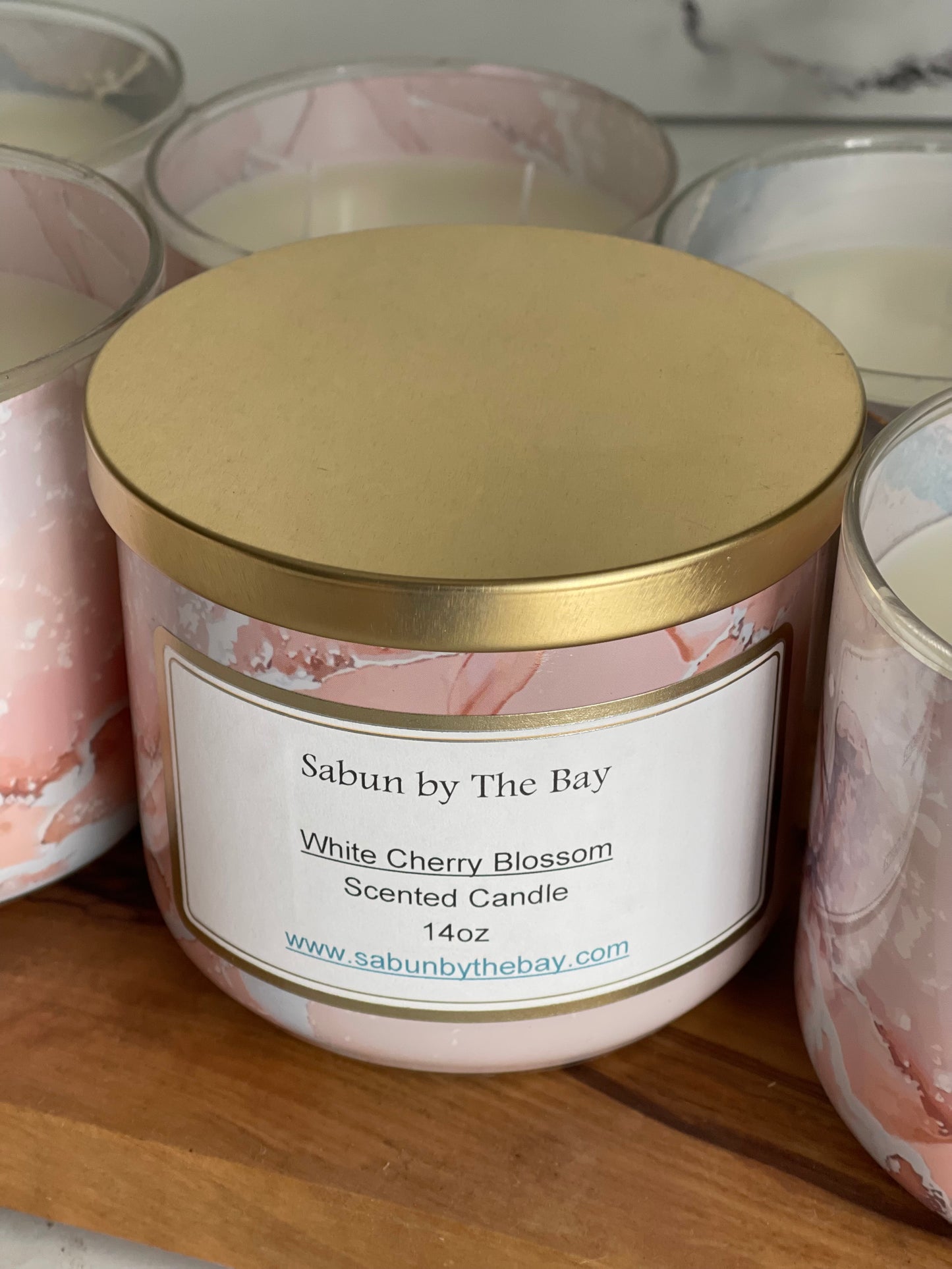 White Cherry Blossom 14oz Candle