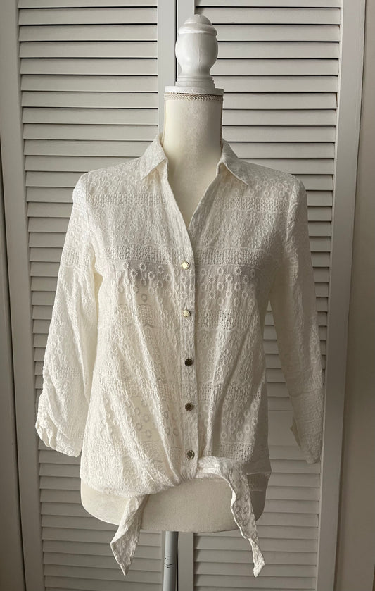 Marc New York Embroidery Shirt Size S