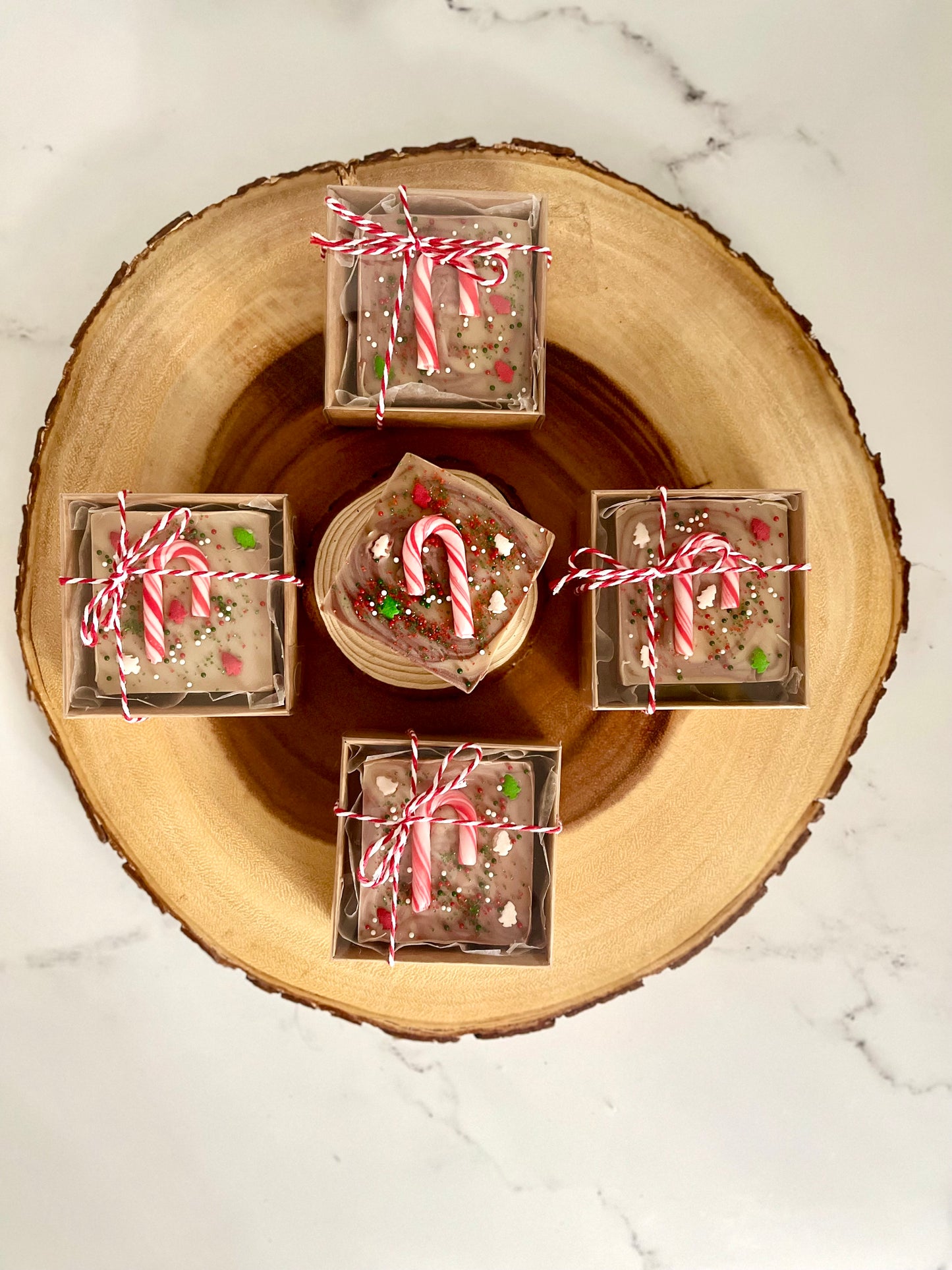 Peppermint Candy Cane Soap