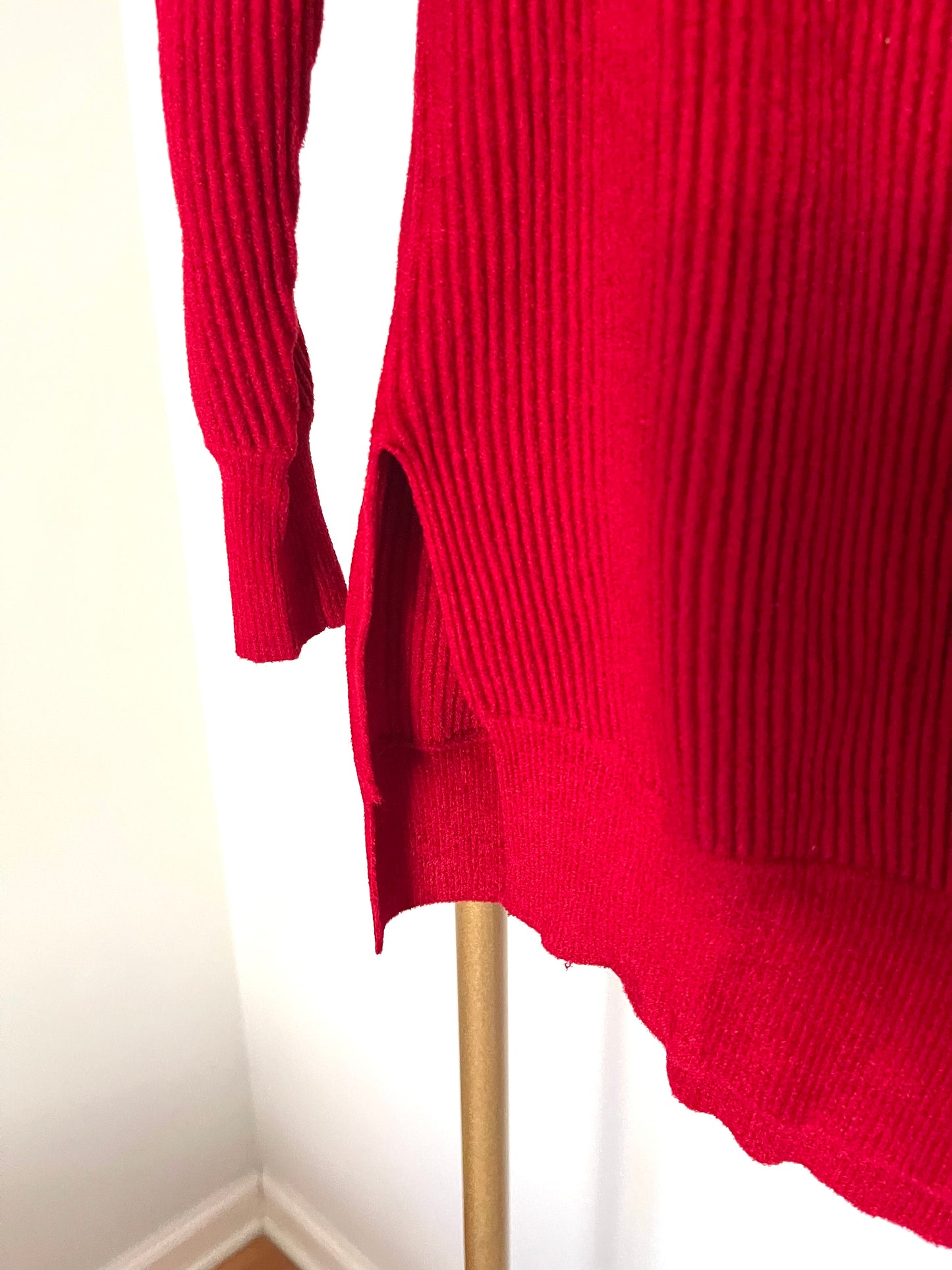 NWT Yigal Azrouel Red Sweater size Small