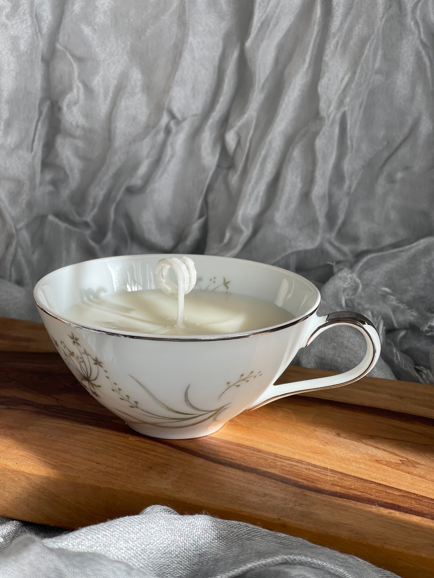 Tea Cup Candle