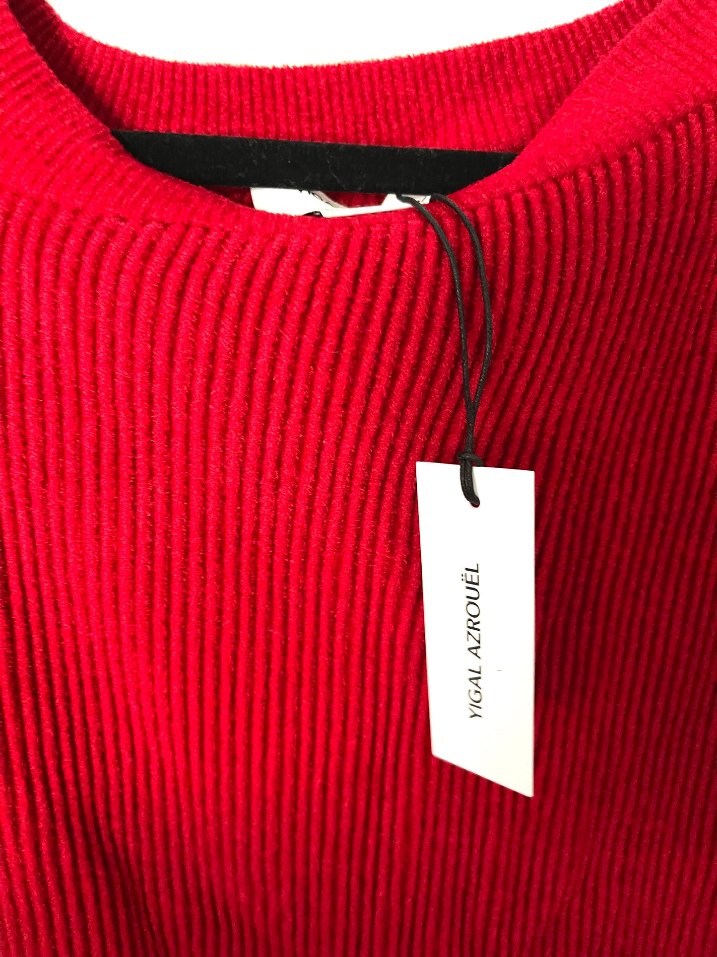 NWT Yigal Azrouel Red Sweater size Small