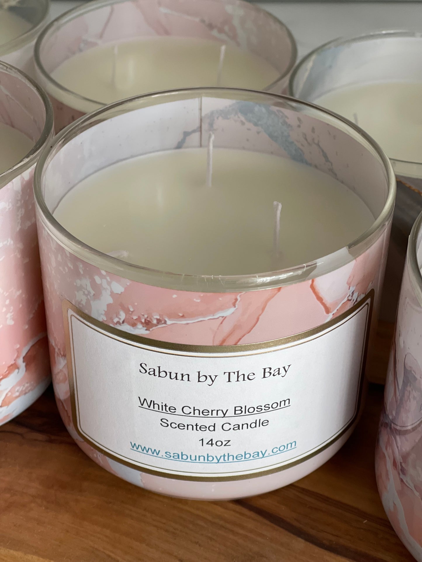 White Cherry Blossom 14oz Candle