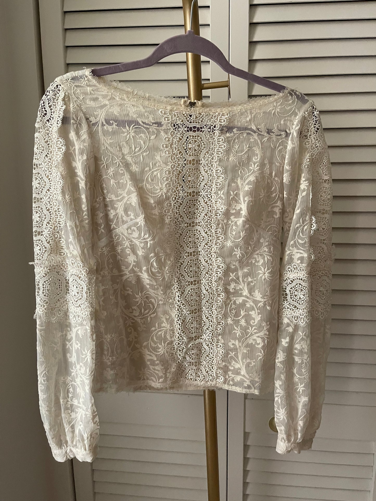 Nanette Lepore Lace Top Size 2