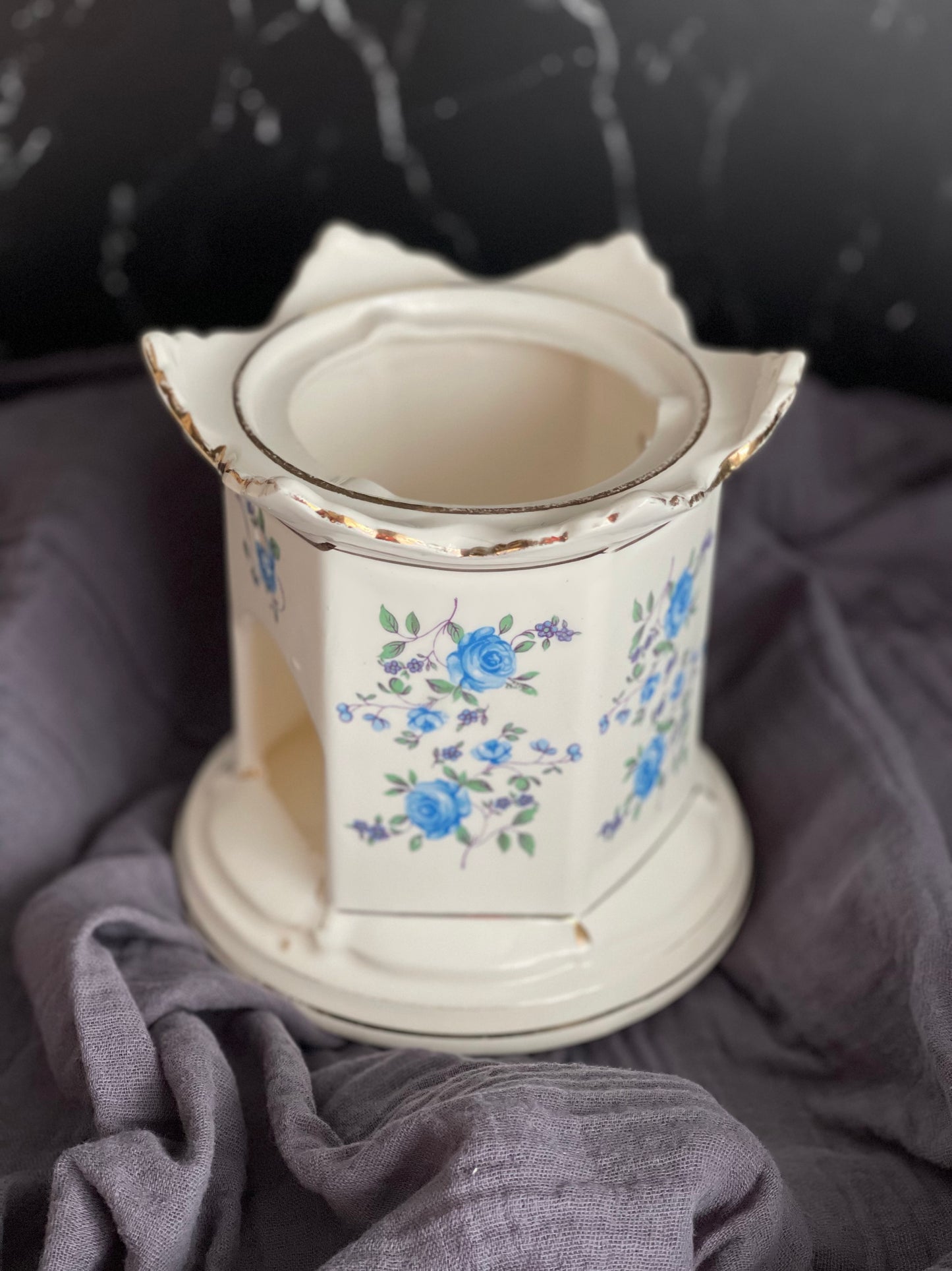 Blue Rose Teapot Warmer