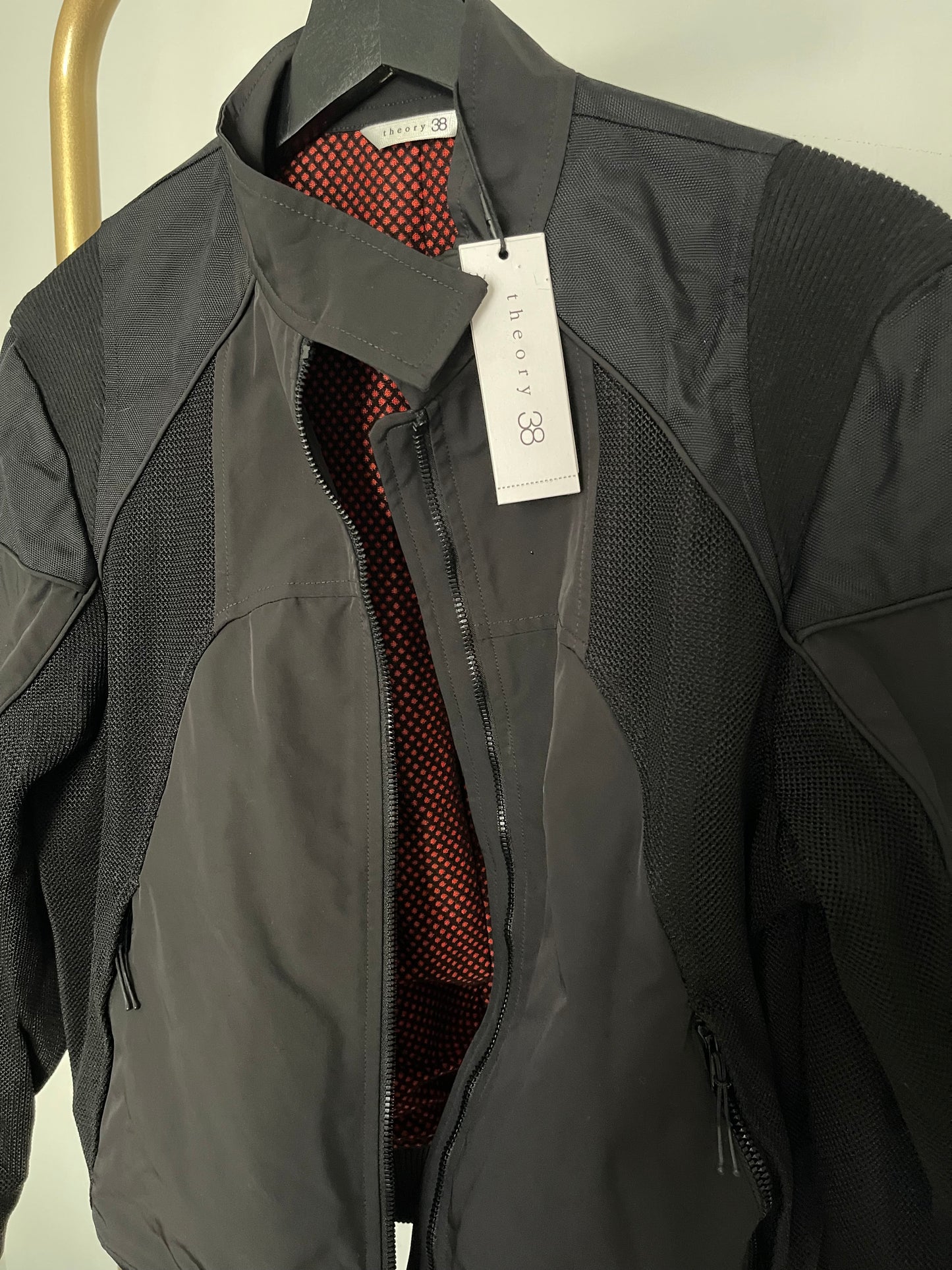 NWT Theory Black Bomber Jacket Size S/P