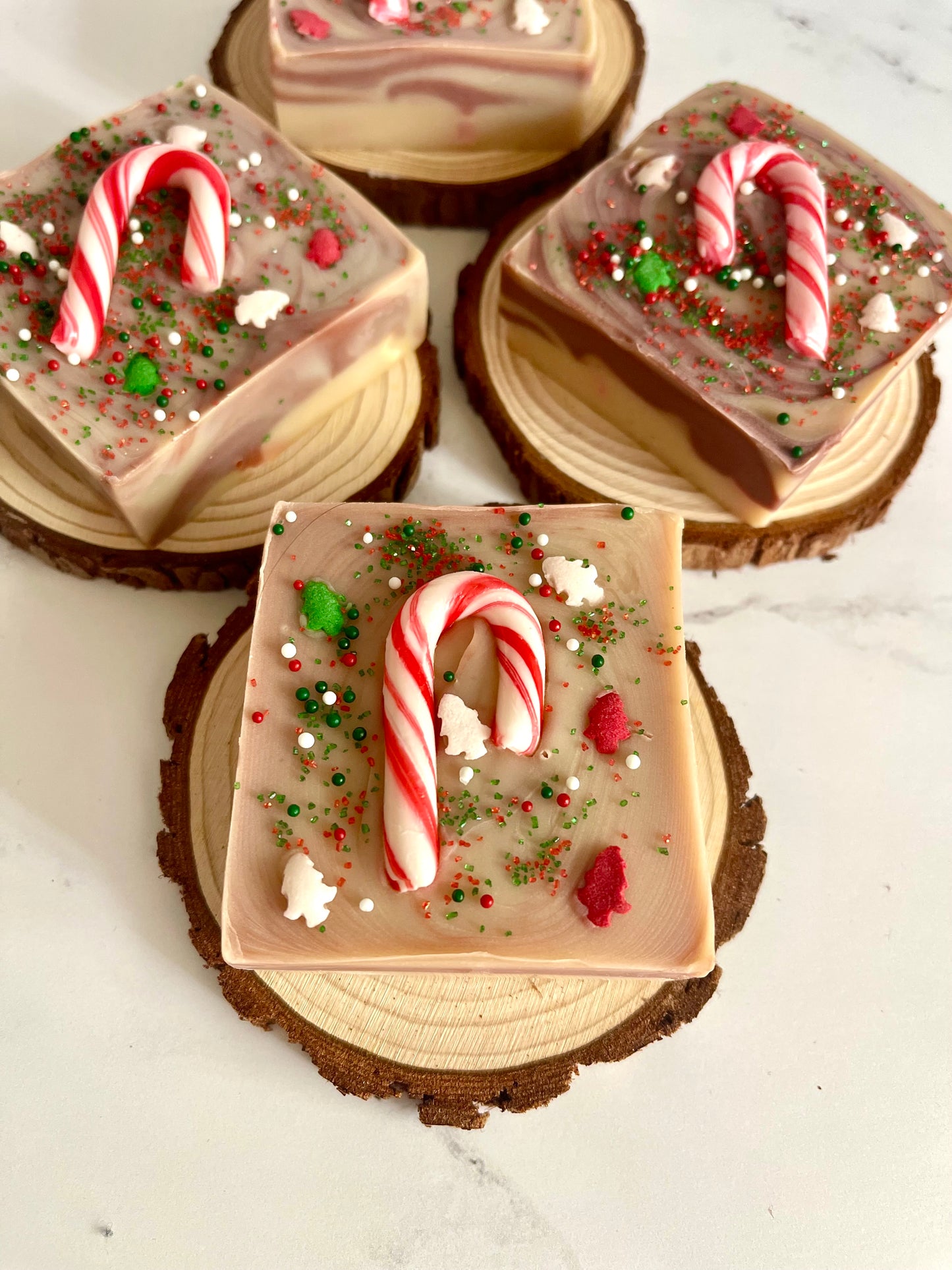 Peppermint Candy Cane Soap