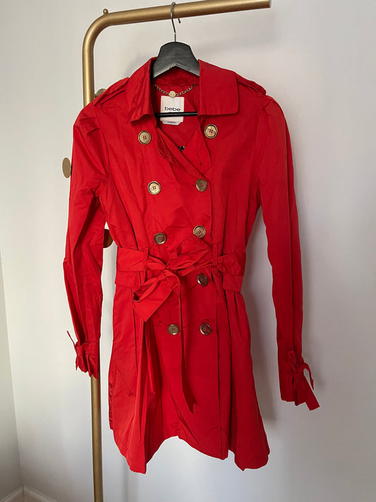 BEBE Trench Coat Size S