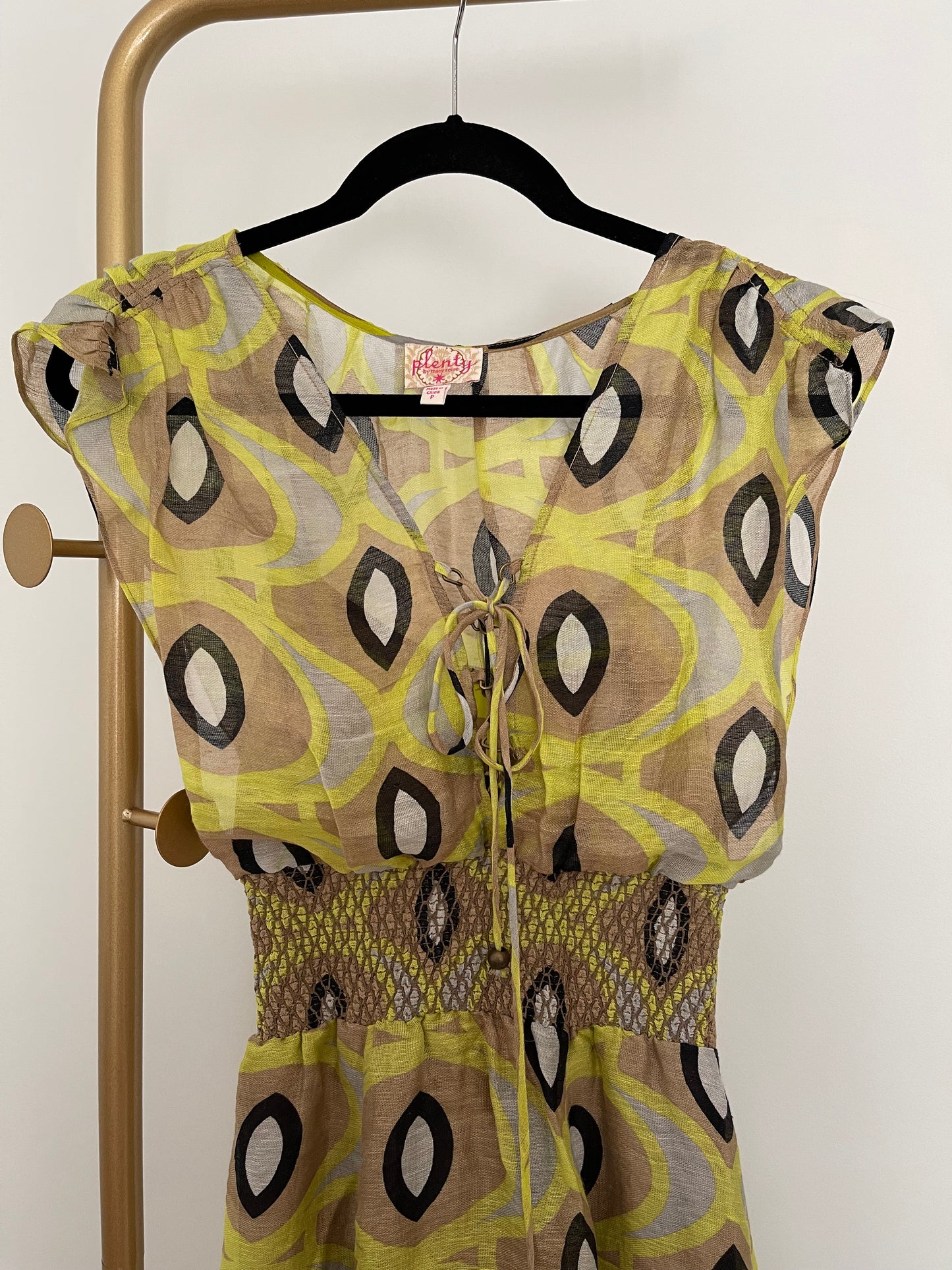 NWT Plenty by Tracy Reese Summer Breezy Dress Size S