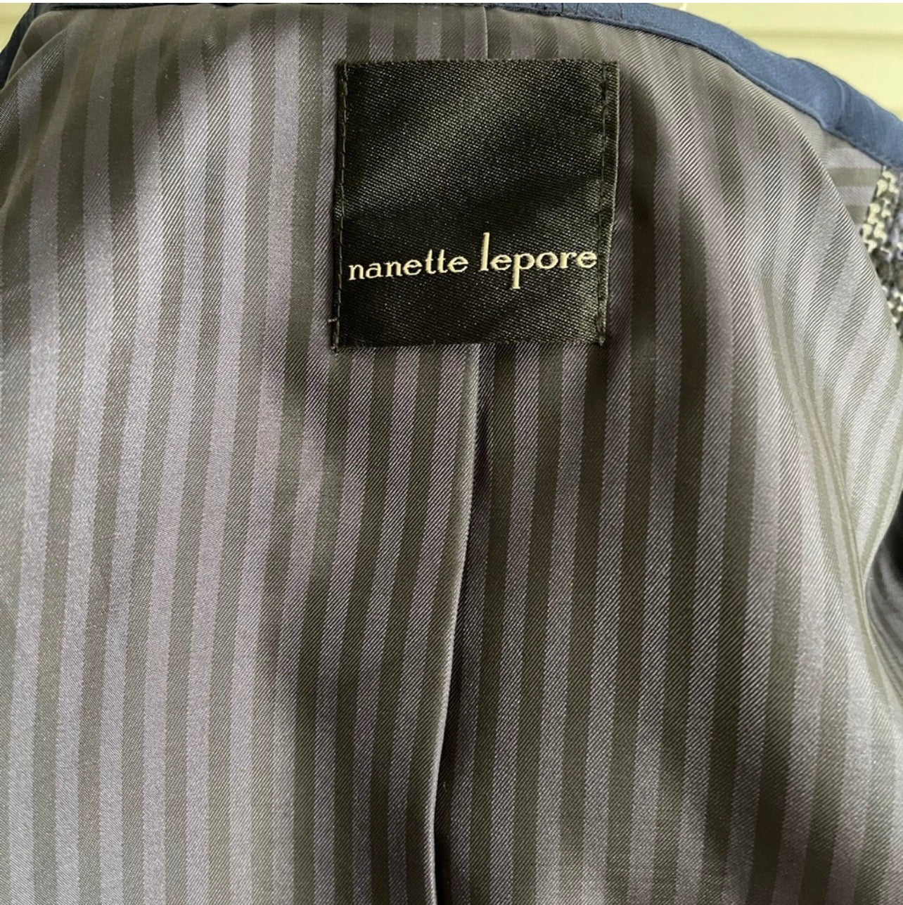 Brand New Nanette Lepore Leather Shoulder Jacket Size S