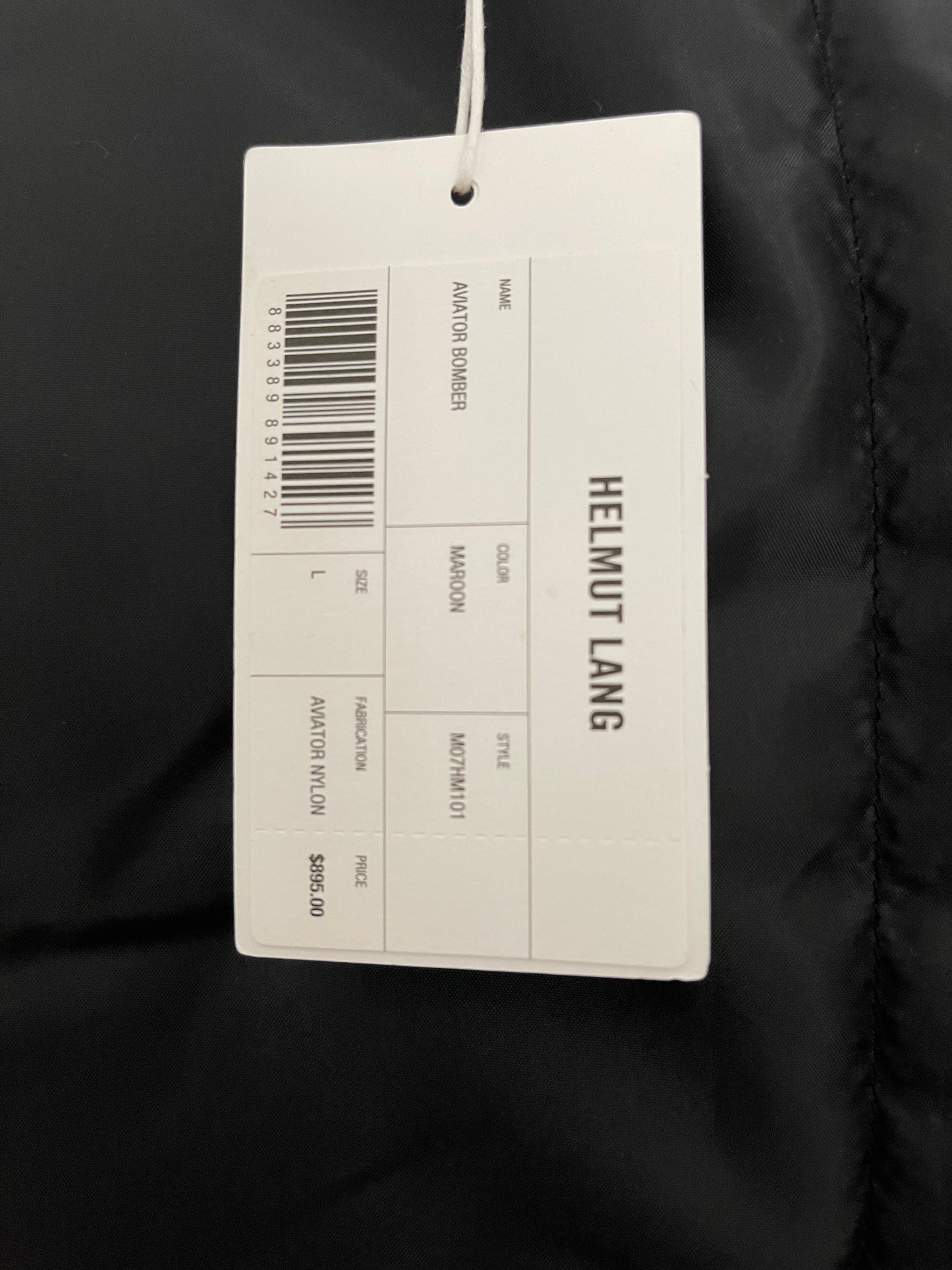 New with tag Helmut Lang Men Coat Size L