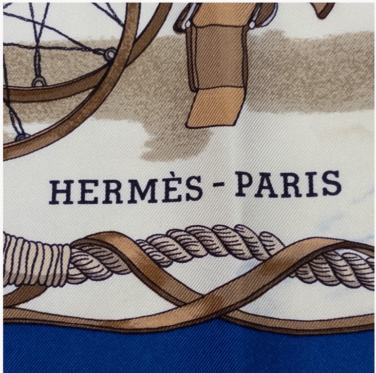 Hermes Musee Silk 90 Scarf