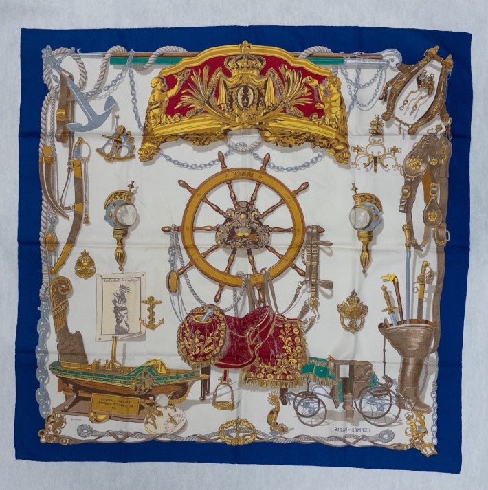 Hermes Musee Silk 90 Scarf