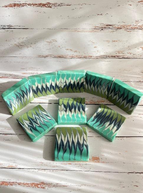 Cactus & Aloe Vera Swirl Soap